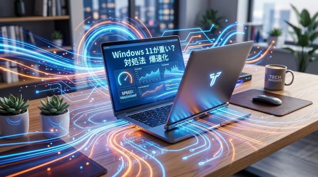 【2026年最新】Windows 11が重い？購入後・アップデート後に絶対やるべき爆速化設定4選と公式改善ロードマップ